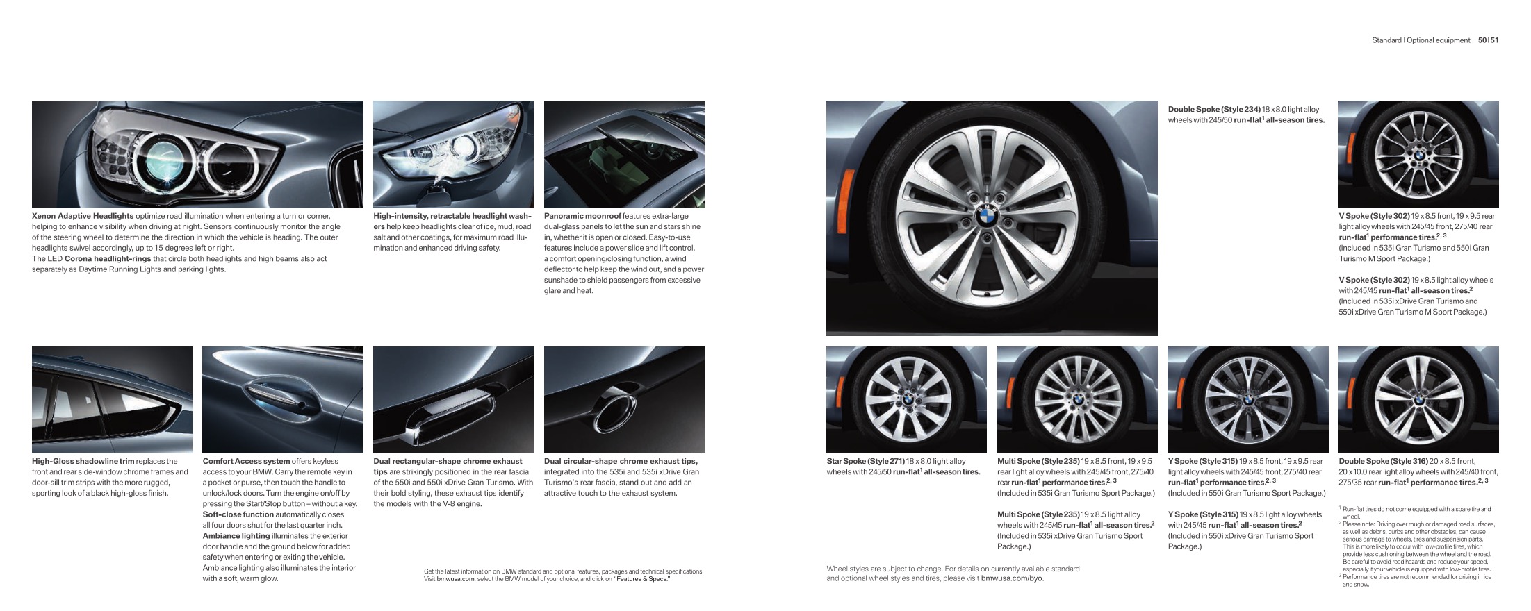 2012 BMW 5-Series GT Brochure Page 11